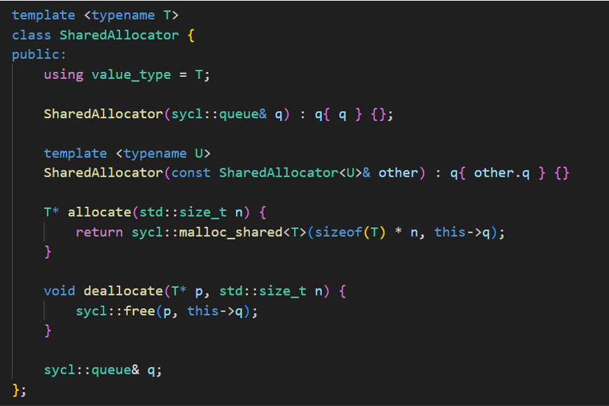 C++ code